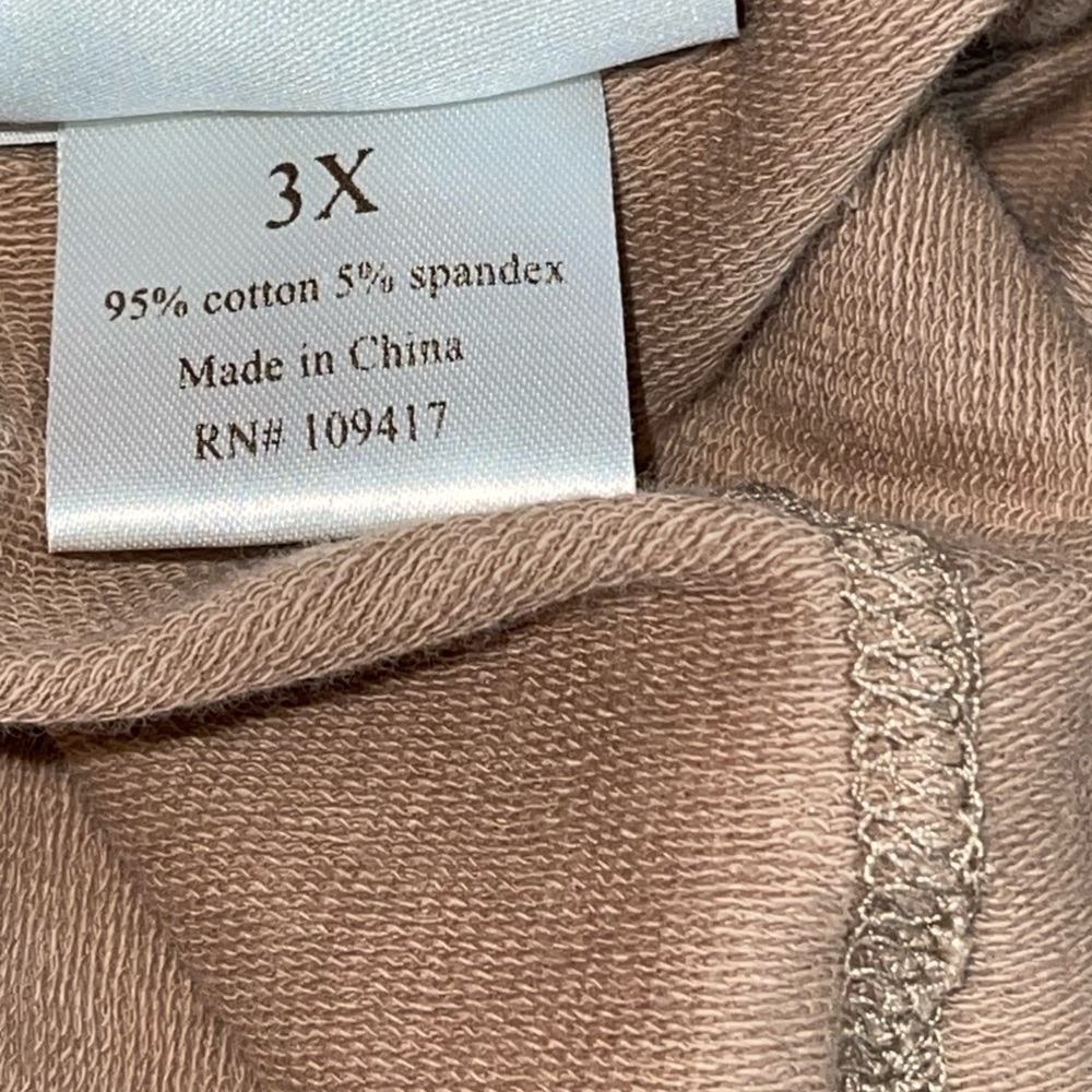 NWT Mecca Femme lounge pants. Size 3X **vintage? Is new old stock - Picture 10 of 10